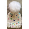 Mini Magpie Darling Hat & Pom {knit kit}